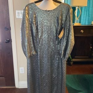 NY&C New Metallic Dress.